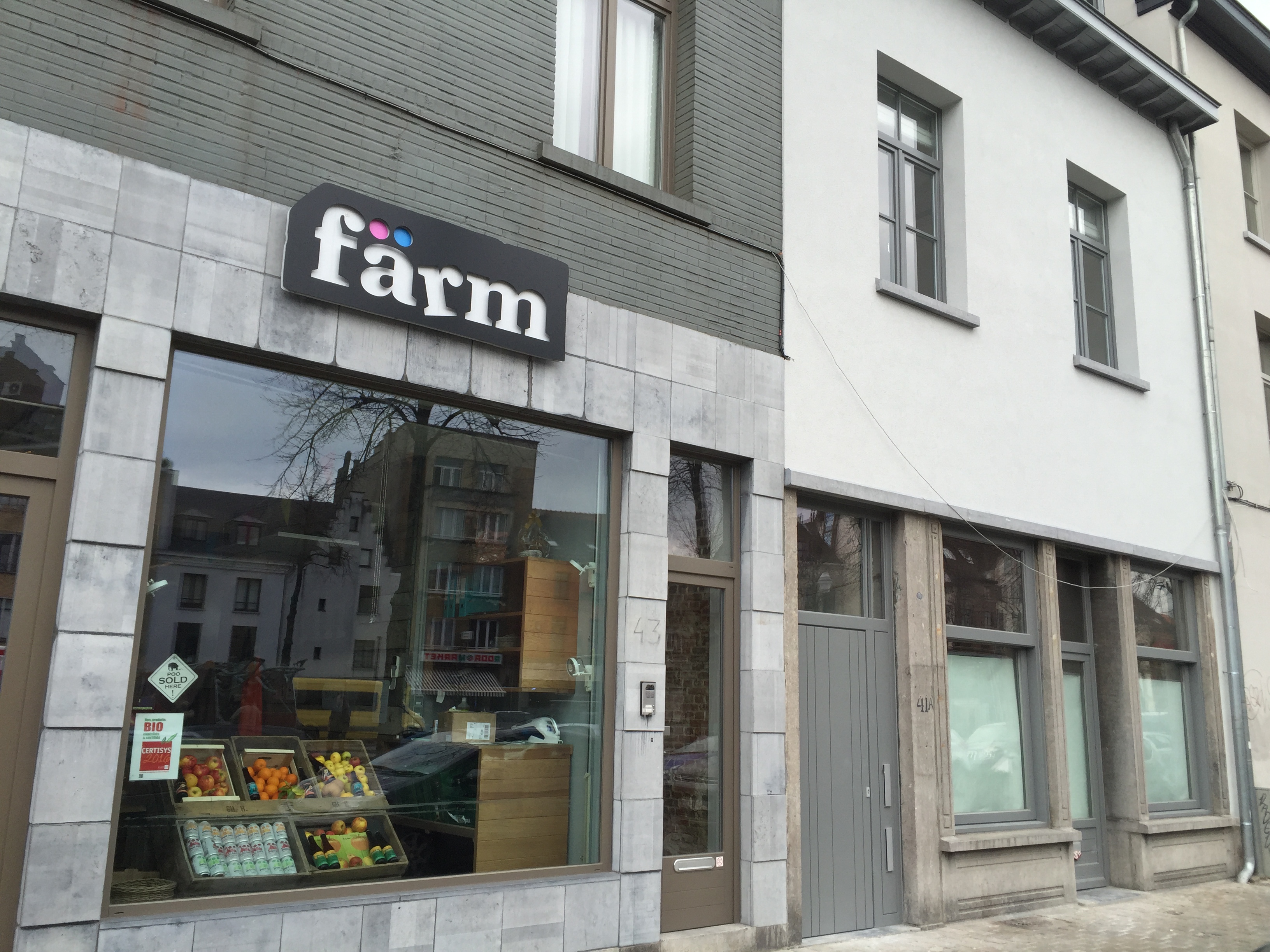 Nouvelle réalisation – Le magasin Farm au centre de Bruxelles